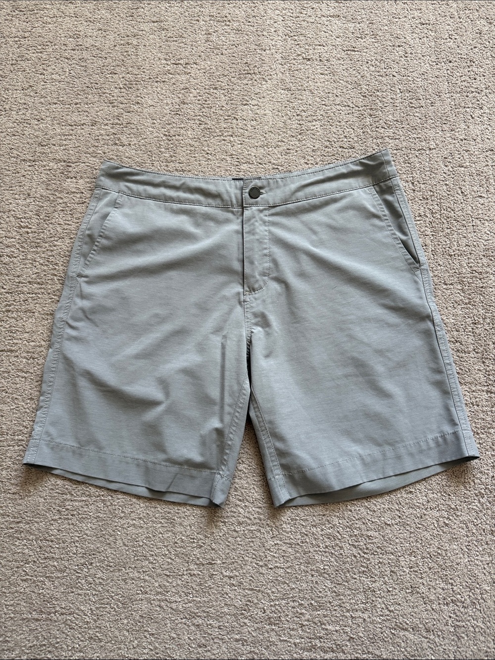 Faherty Men’s Light Gray All Day Shorts - 34